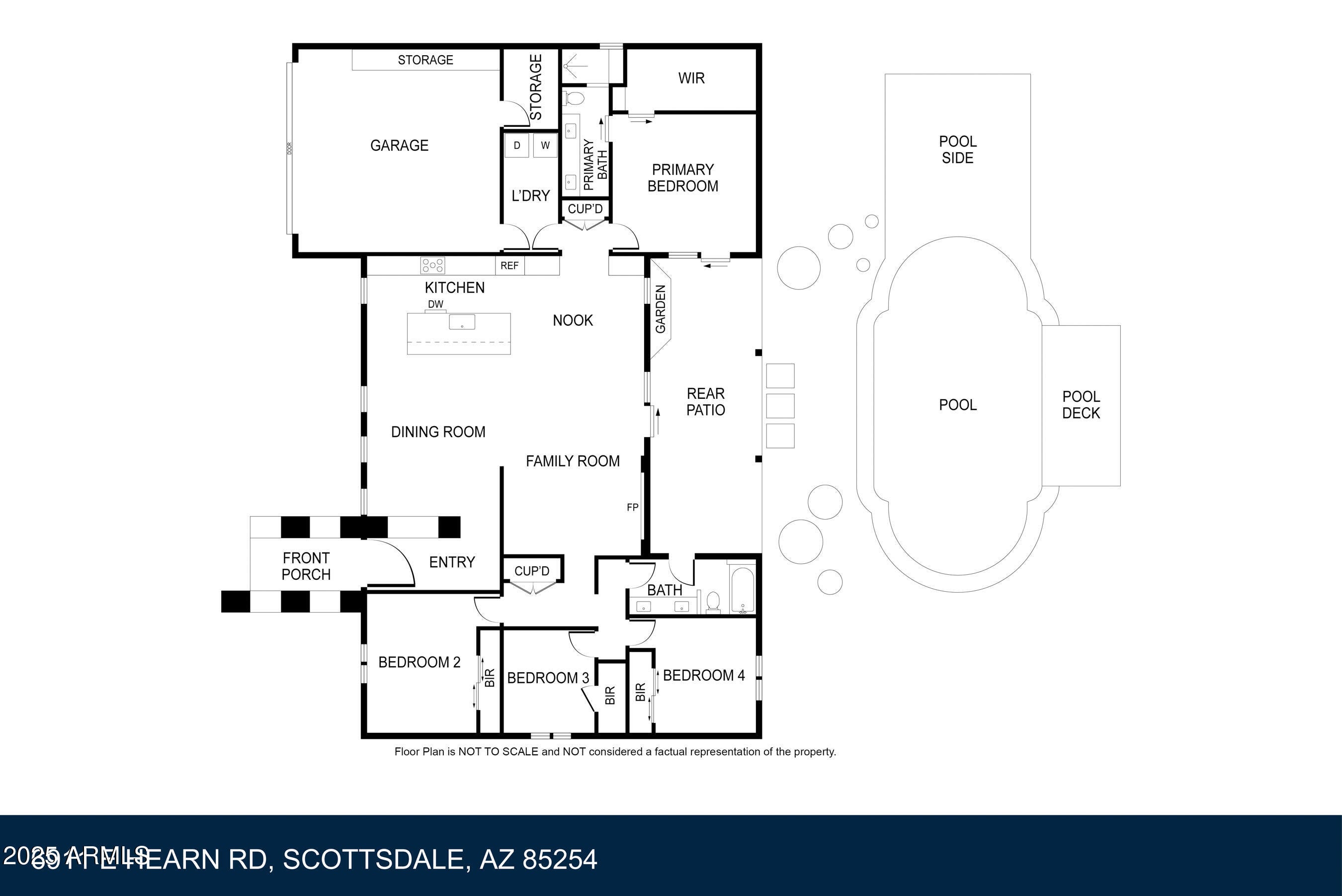 Scottsdale, Arizona, 85254, United States, 4 Bedrooms Bedrooms, ,2 BathroomsBathrooms,Residential,Active,1894530