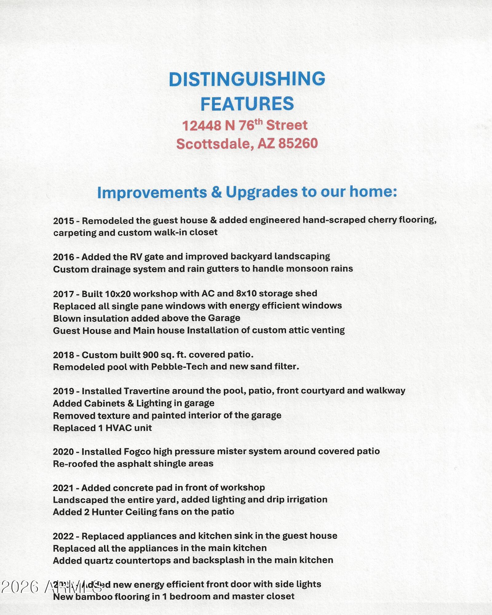 Scottsdale, Arizona, 85260, United States, 5 Bedrooms Bedrooms, ,4 BathroomsBathrooms,Residential,Active,2010216