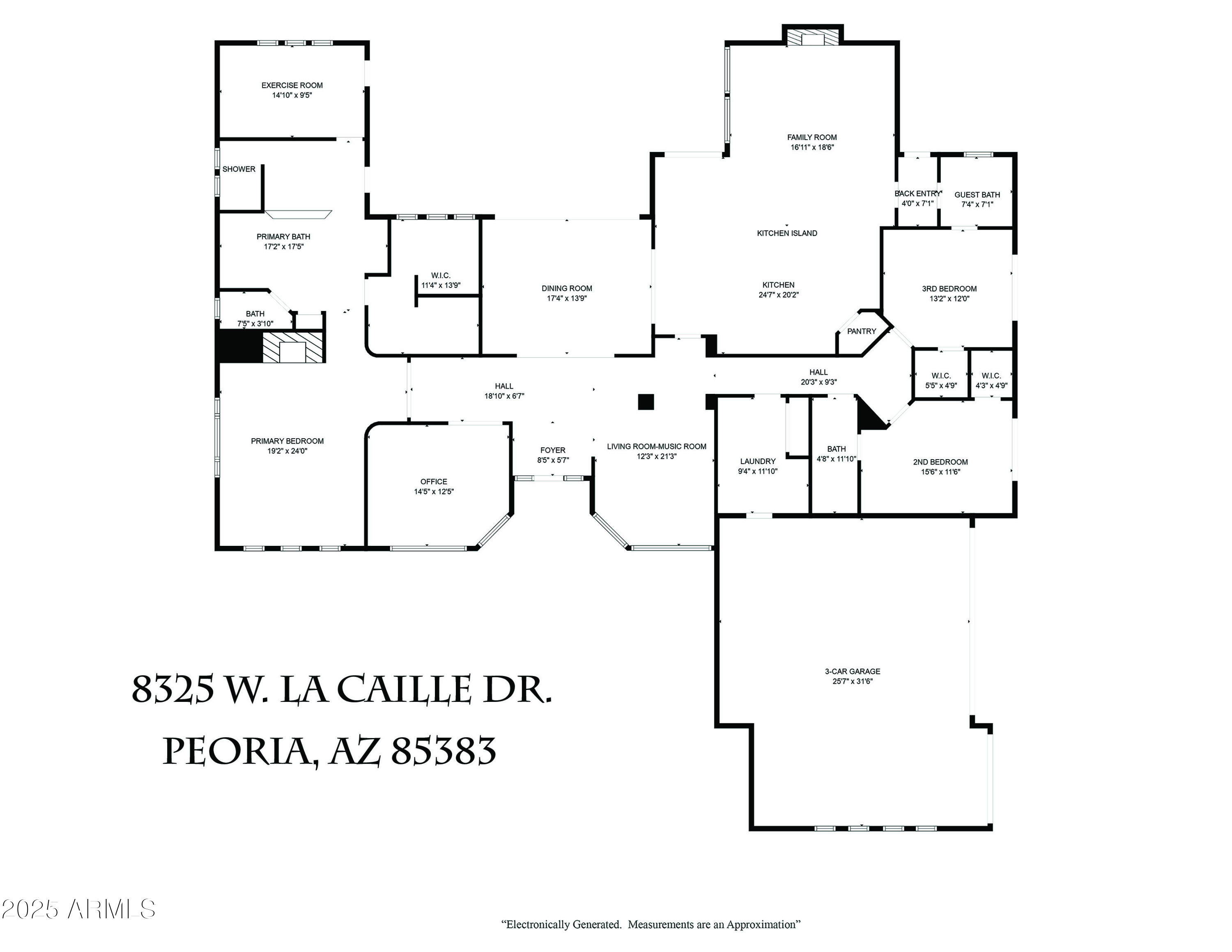 Peoria, Arizona, 85383, United States, 3 Bedrooms Bedrooms, ,4 BathroomsBathrooms,Residential,Active,1943830