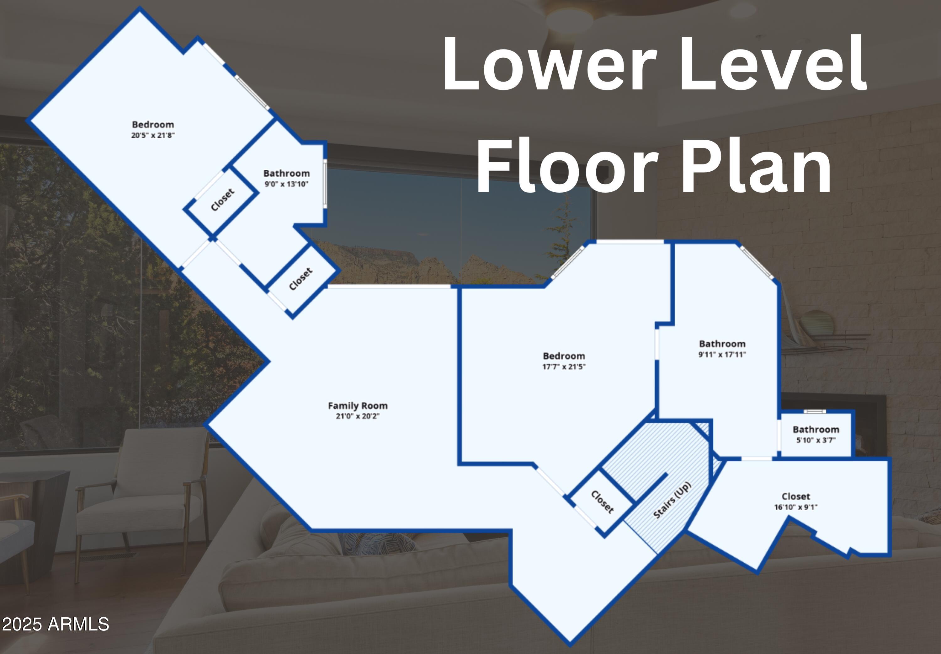 Sedona, Arizona, 86336, United States, 3 Bedrooms Bedrooms, ,4 BathroomsBathrooms,Residential,Active,1971787