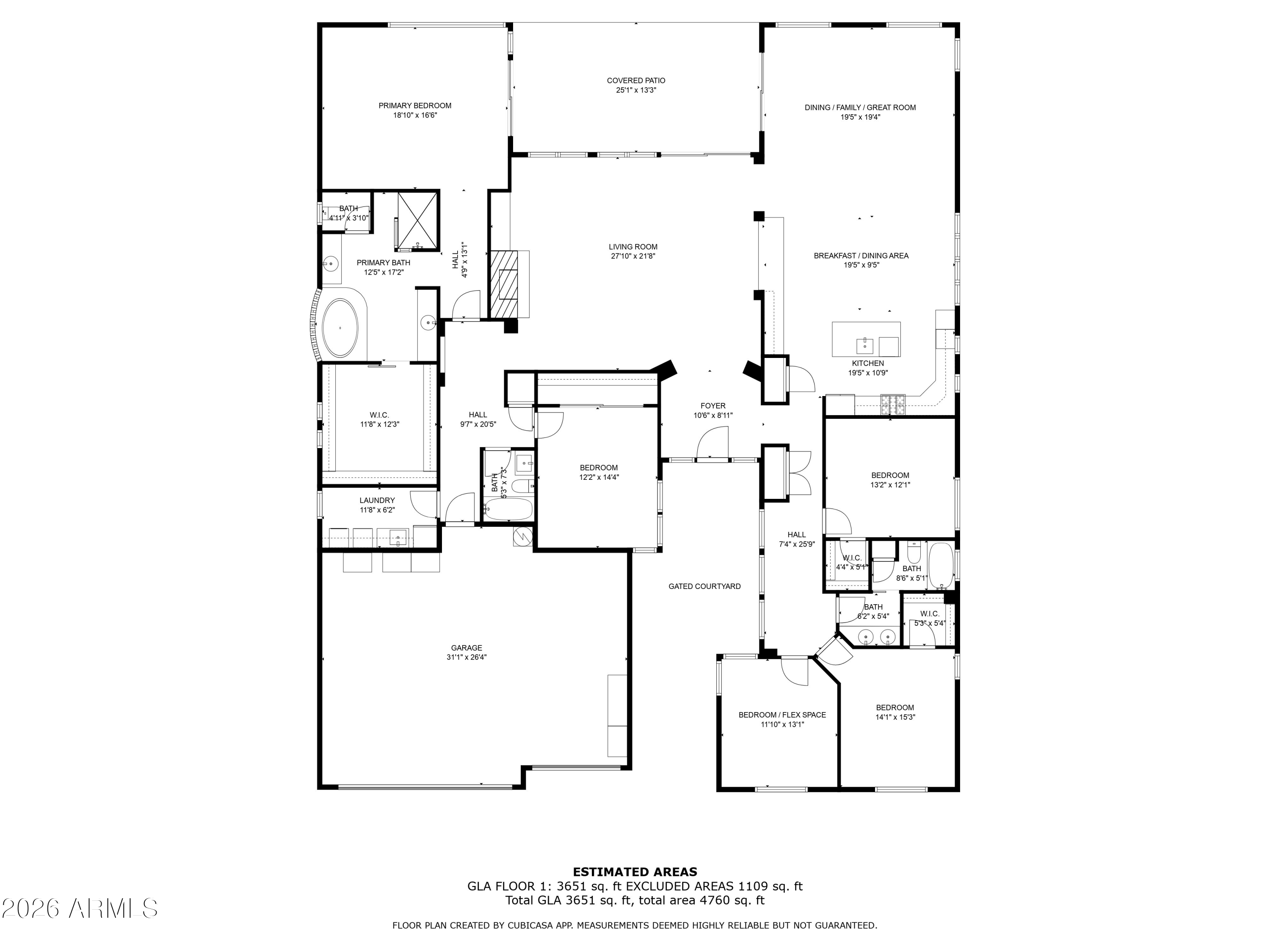 Scottsdale, Arizona, 85259, United States, 5 Bedrooms Bedrooms, ,3 BathroomsBathrooms,Residential,Active,2015439