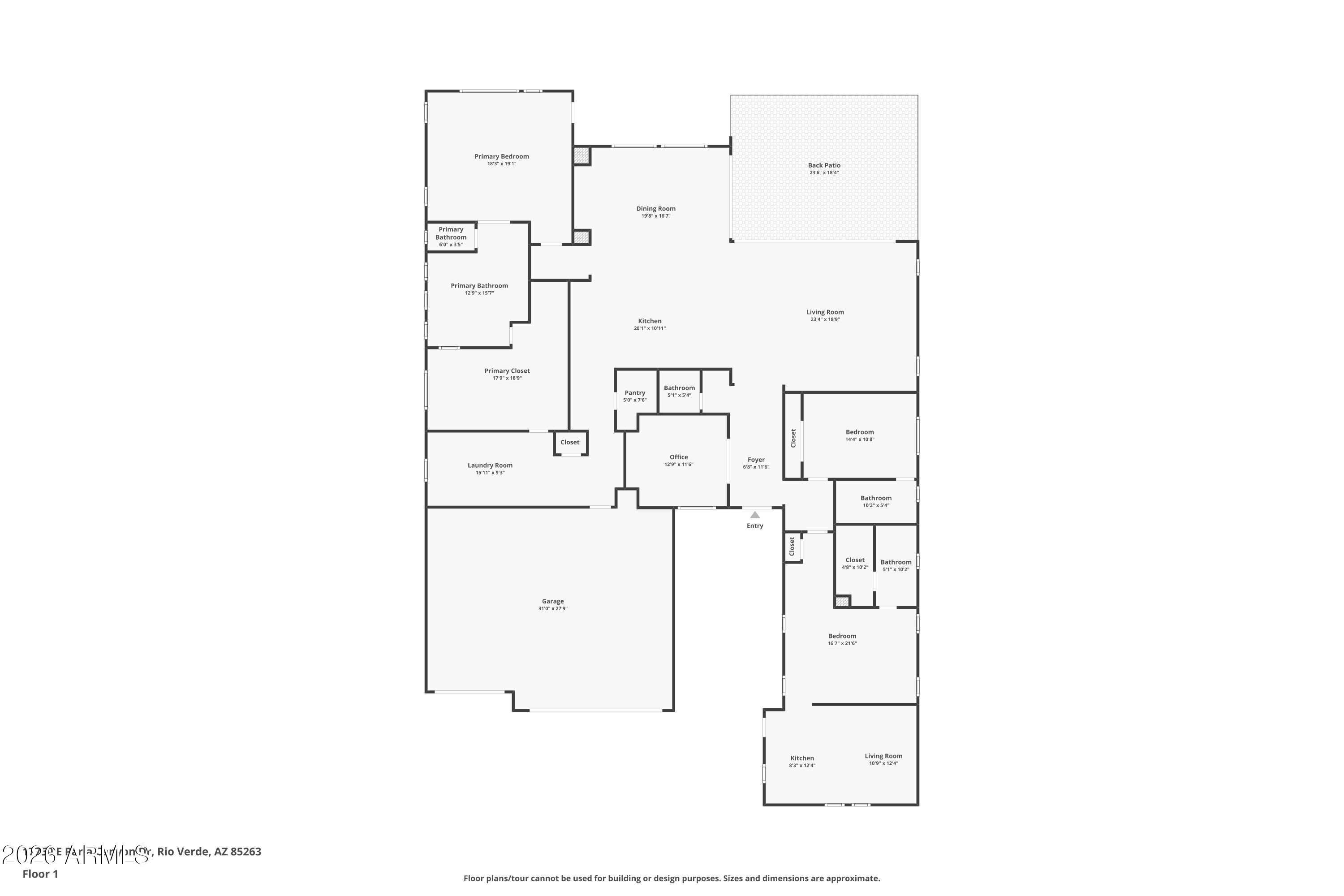 Rio Verde, Arizona, 85263, United States, 3 Bedrooms Bedrooms, ,4 BathroomsBathrooms,Residential,Active,2011855