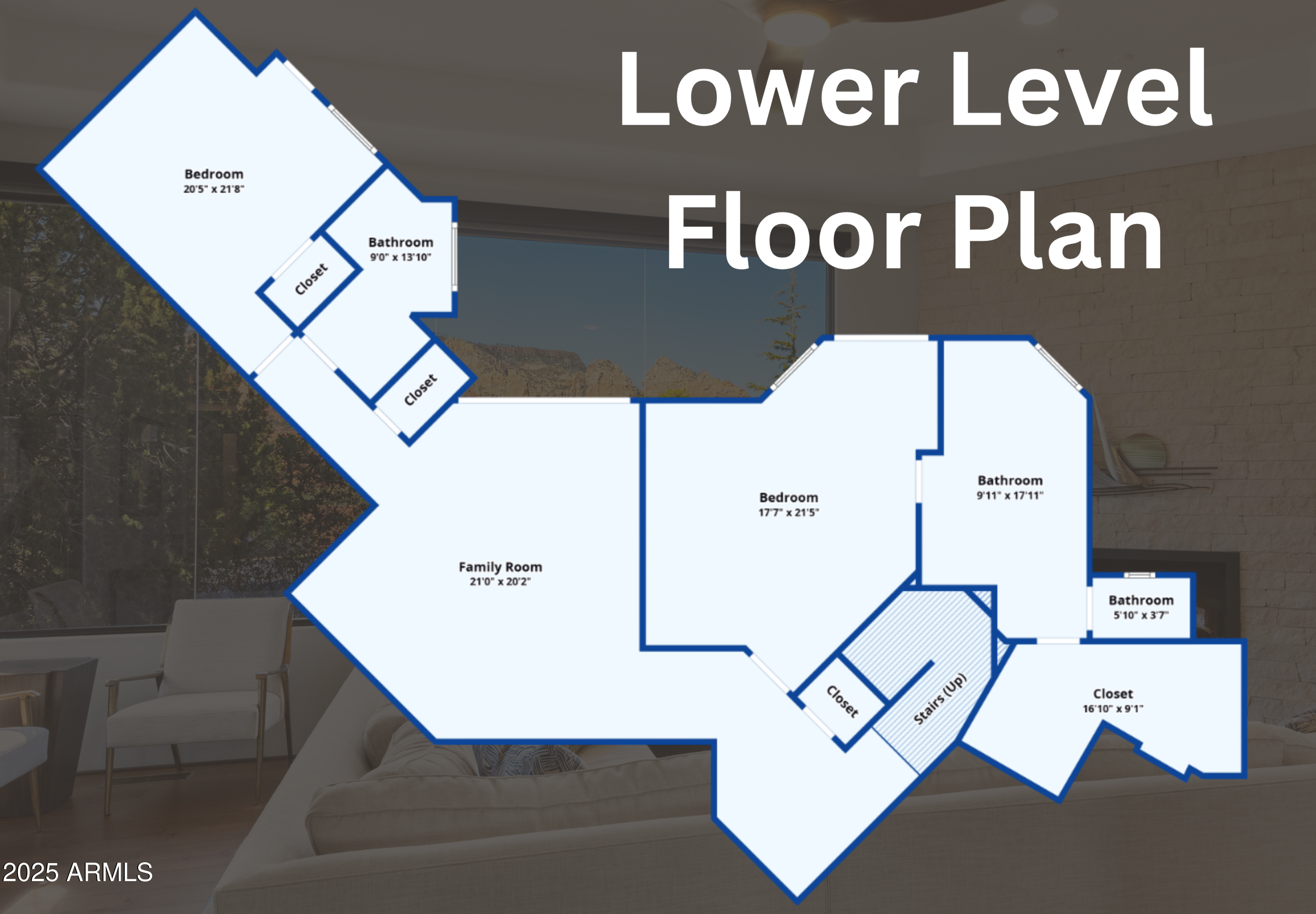 Sedona, Arizona, 86336, United States, 3 Bedrooms Bedrooms, ,4 BathroomsBathrooms,Residential,Active,1971787