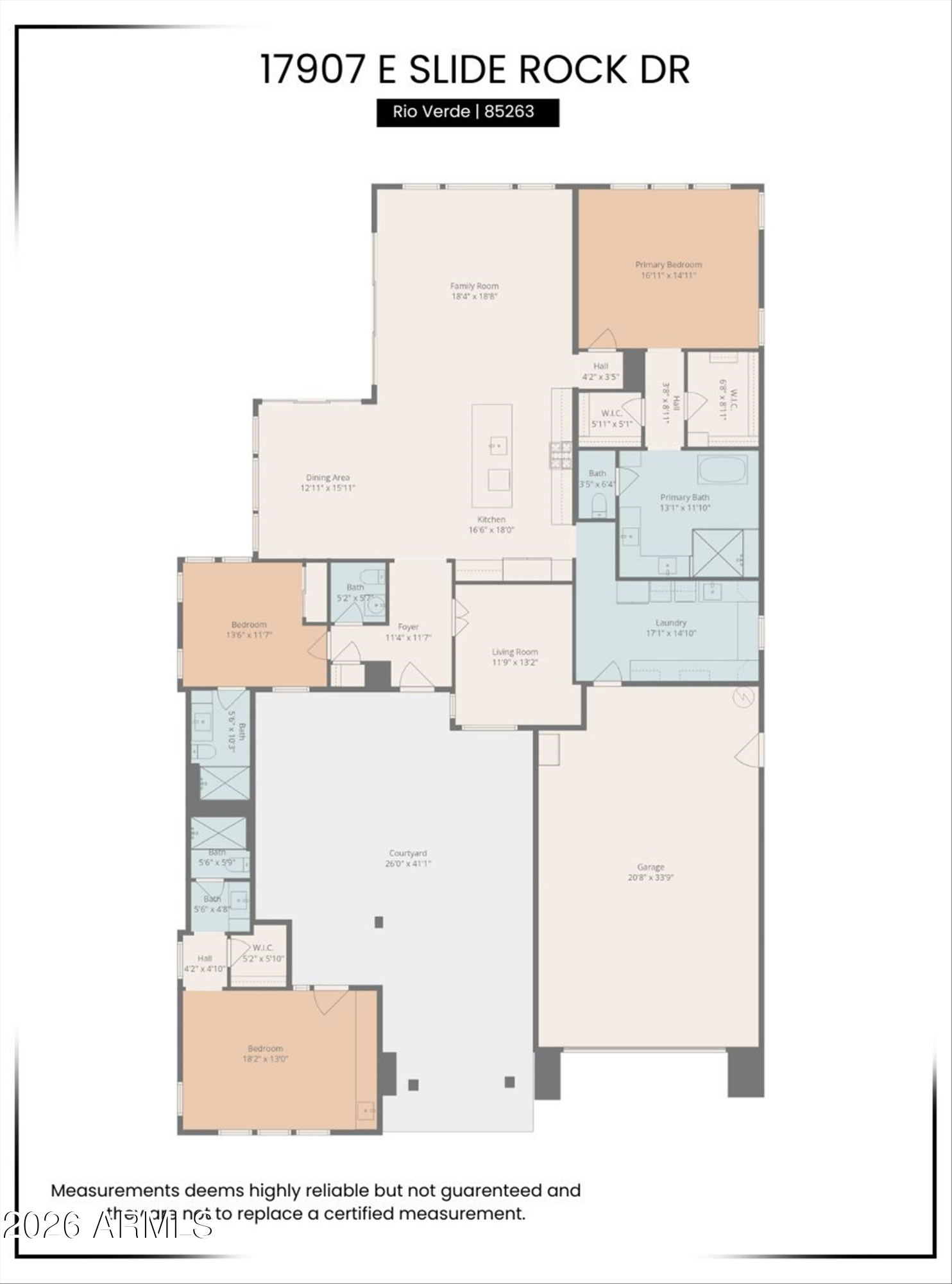 Rio Verde, Arizona, 85263, United States, 3 Bedrooms Bedrooms, ,4 BathroomsBathrooms,Residential,Active,2008716