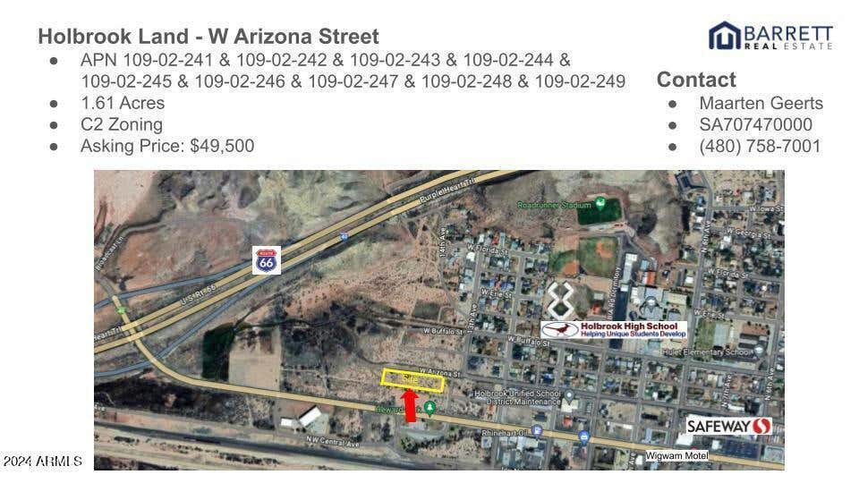 0 W ARIZONA STREET, HOLBROOK, AZ 86025, photo 1