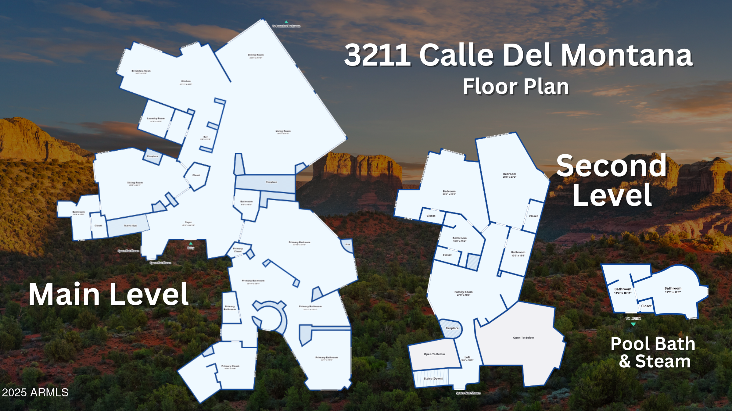 Sedona, Arizona, 86336, United States, 3 Bedrooms Bedrooms, ,6 BathroomsBathrooms,Residential,Active,1944279