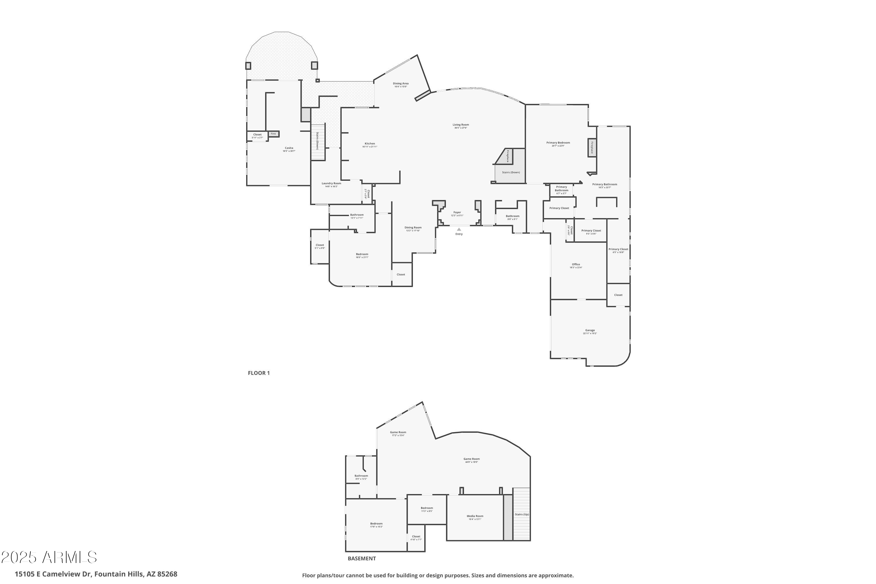 Fountain Hills, Arizona, 85268, United States, 4 Bedrooms Bedrooms, ,5 BathroomsBathrooms,Residential,Active,2003567
