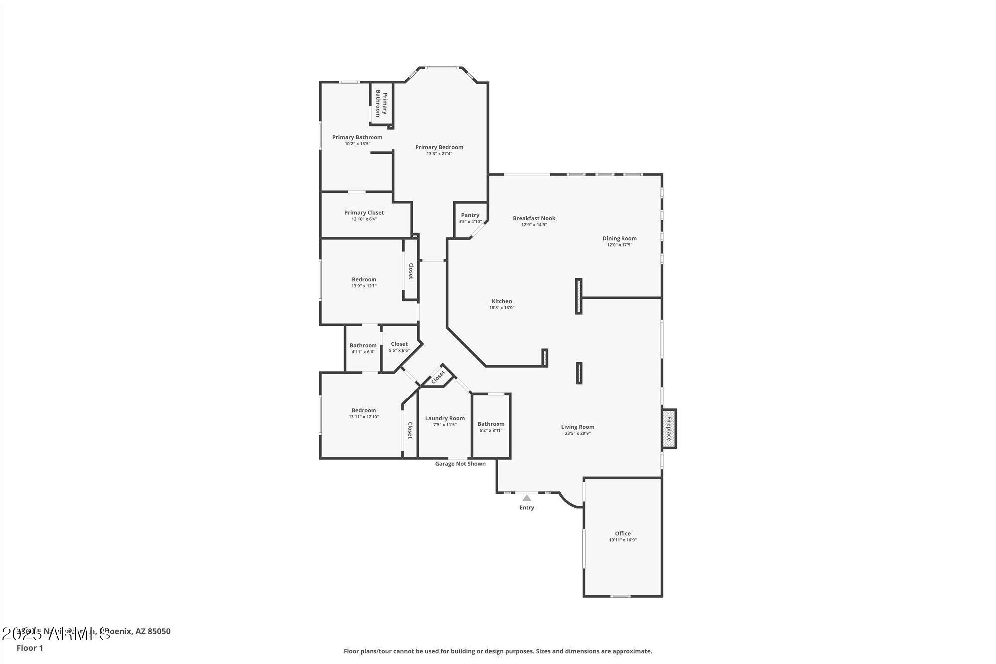 Phoenix, Arizona, 85050, United States, 4 Bedrooms Bedrooms, ,3 BathroomsBathrooms,Residential,Active,1973371