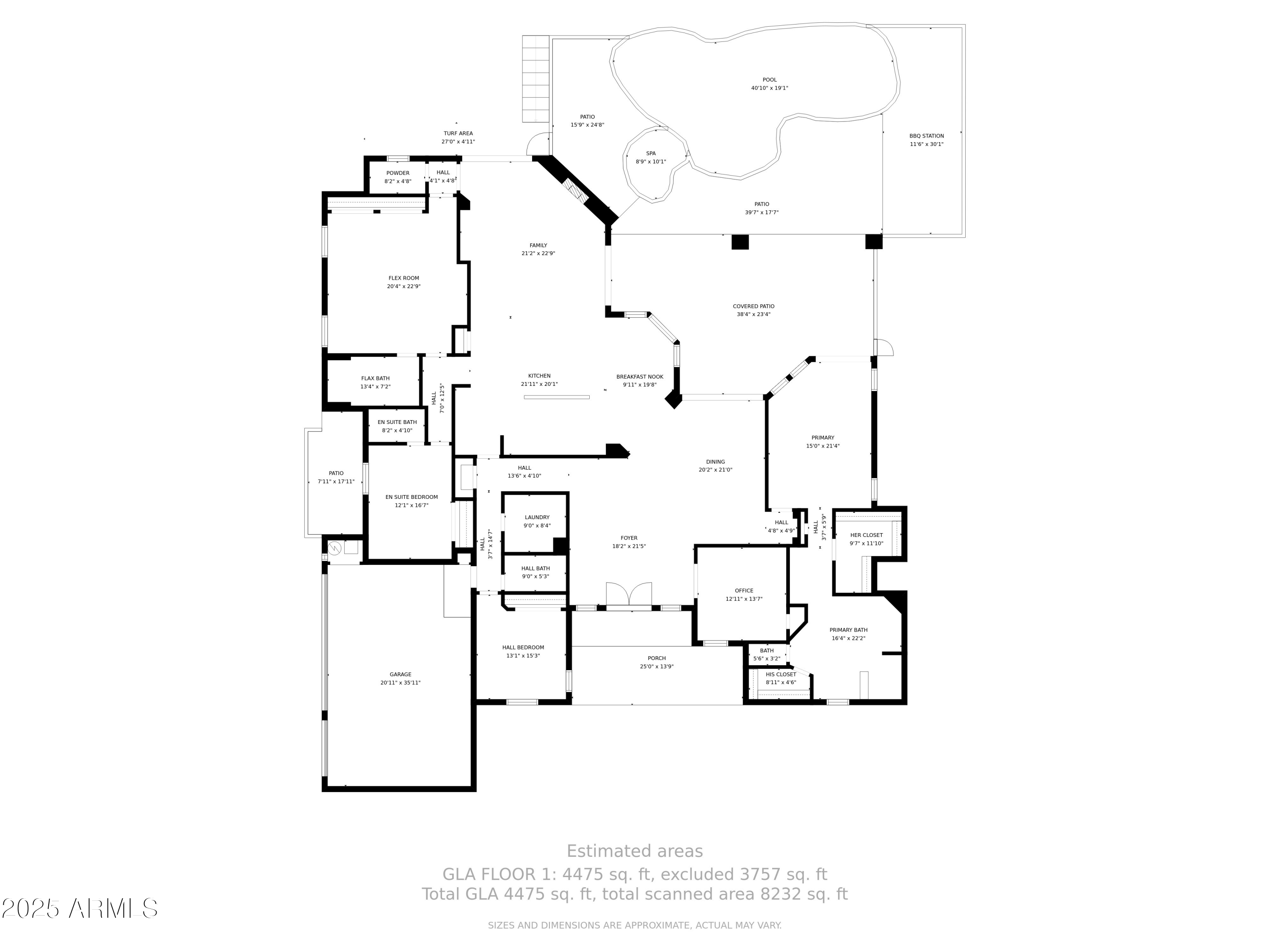 Scottsdale, Arizona, 85255, United States, 4 Bedrooms Bedrooms, ,5 BathroomsBathrooms,Residential,Active,1905070