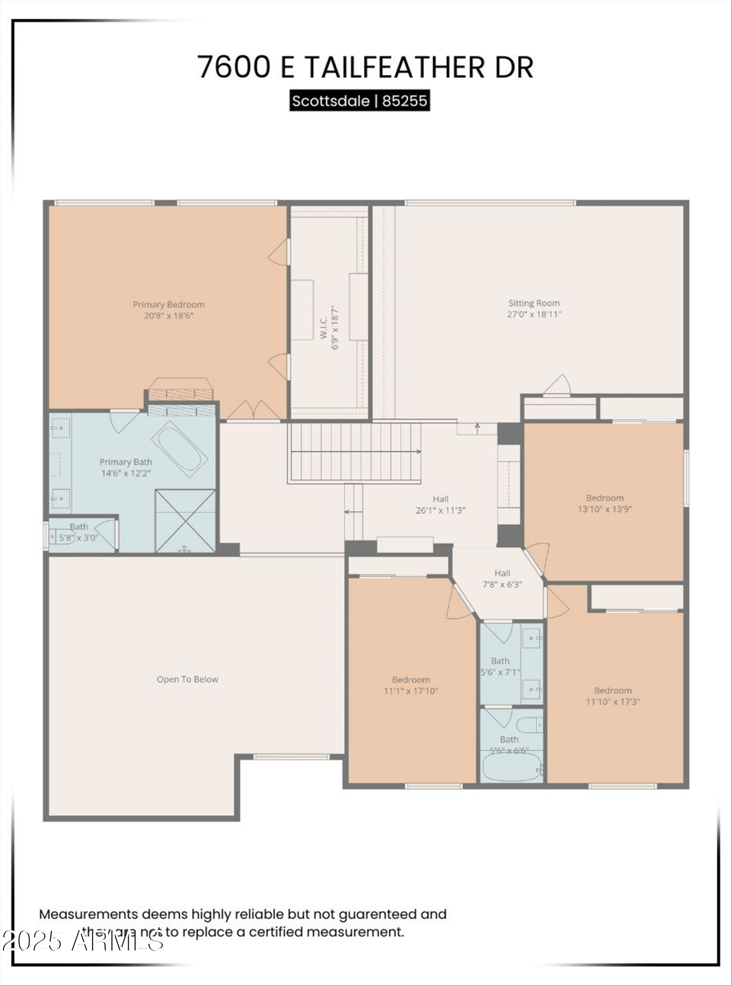 Scottsdale, Arizona, 85255, United States, 5 Bedrooms Bedrooms, ,4 BathroomsBathrooms,Residential,Active,2006890