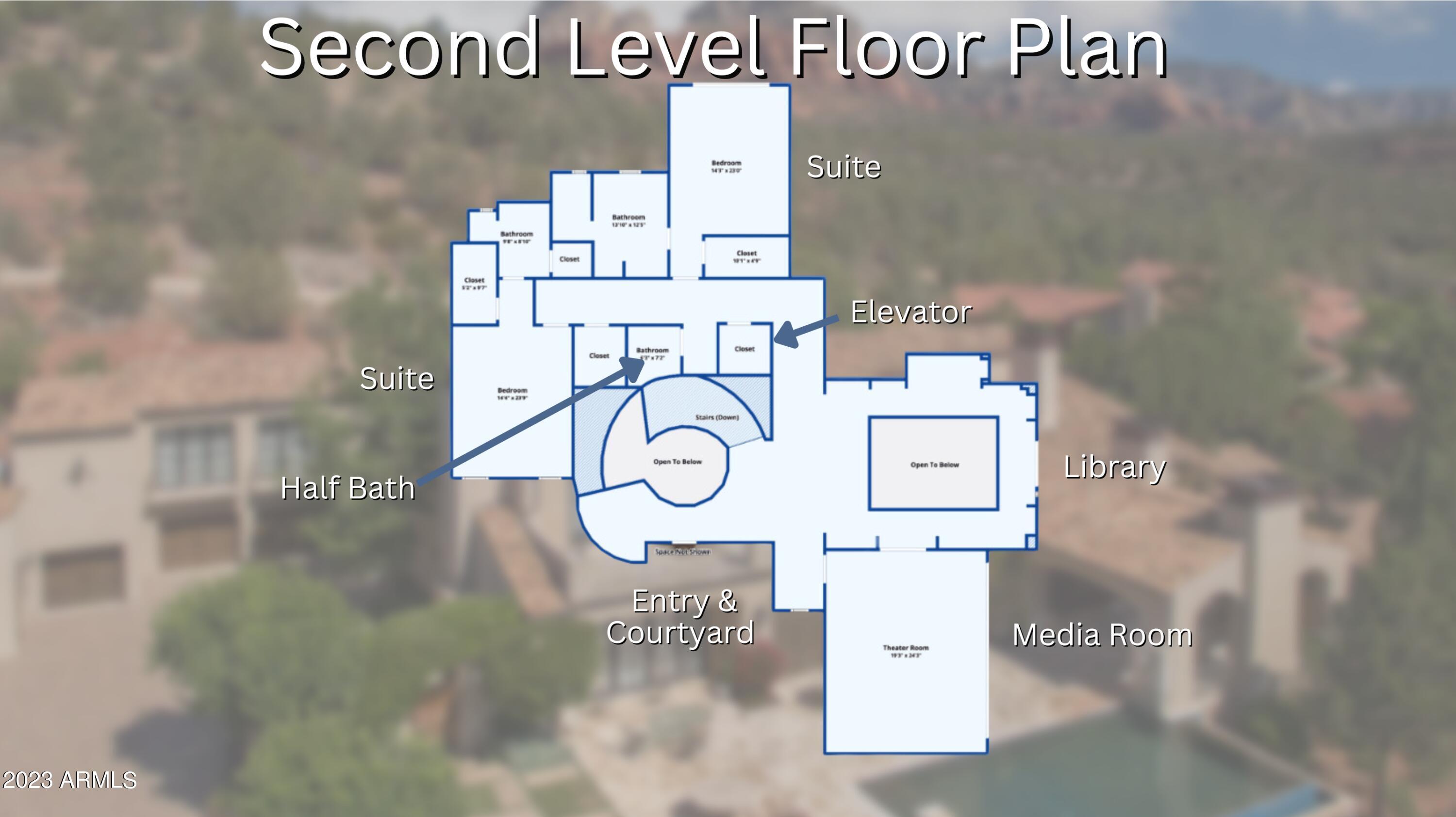 Sedona, Arizona, 86336, United States, 4 Bedrooms Bedrooms, ,6 BathroomsBathrooms,Residential,Active,1945095