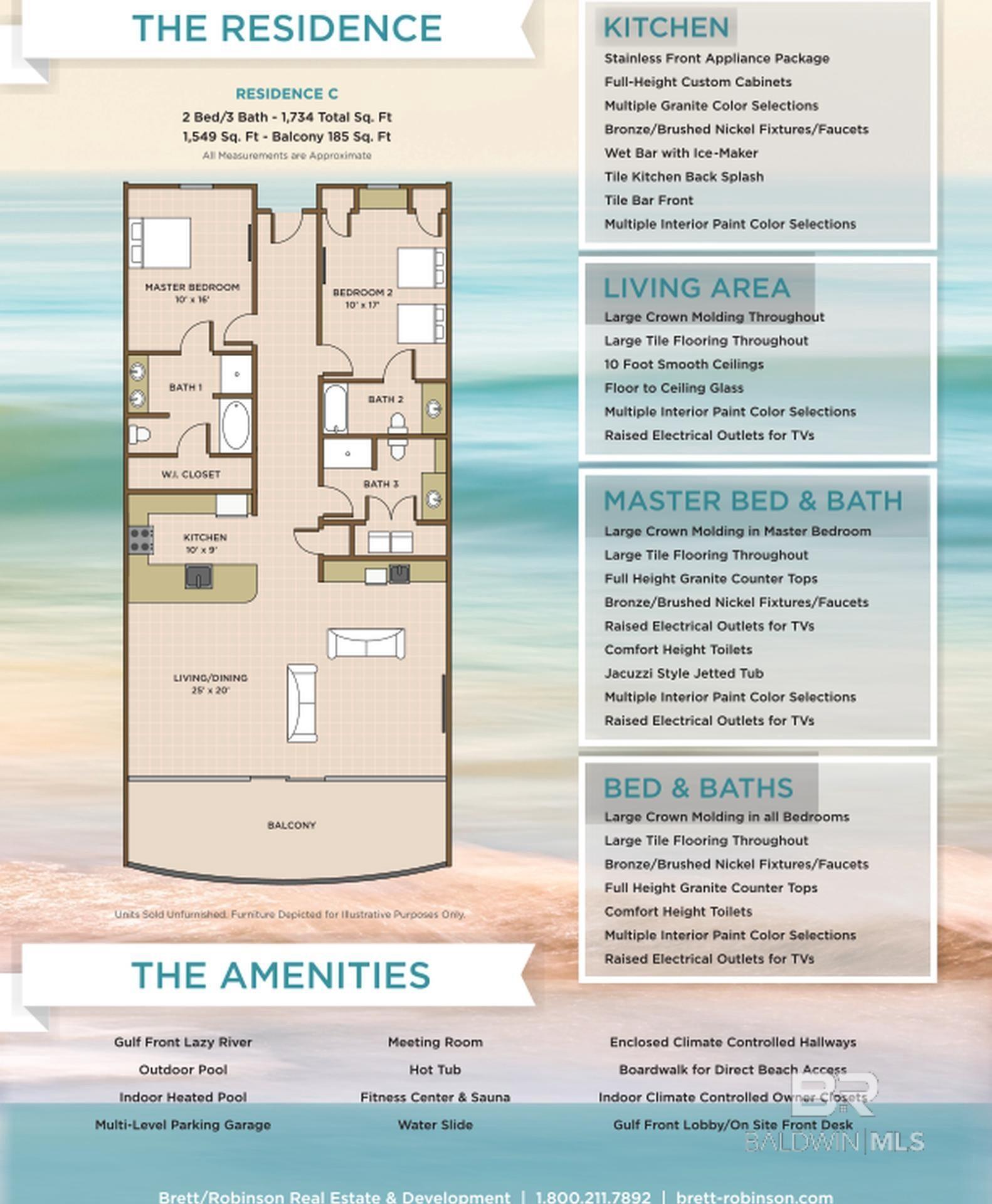 Orange Beach, Alabama, 36561, United States, 2 Bedrooms Bedrooms, ,3 BathroomsBathrooms,Residential,Active,1894510