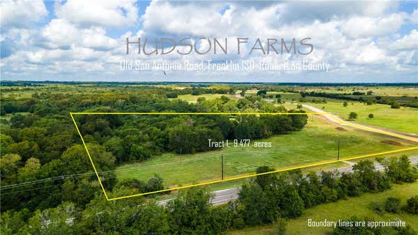 TBD HUDSON FARMS RAOD - TRACT 1 (9.47 ACRES), FRANKLIN, TX 77859 - Image 1