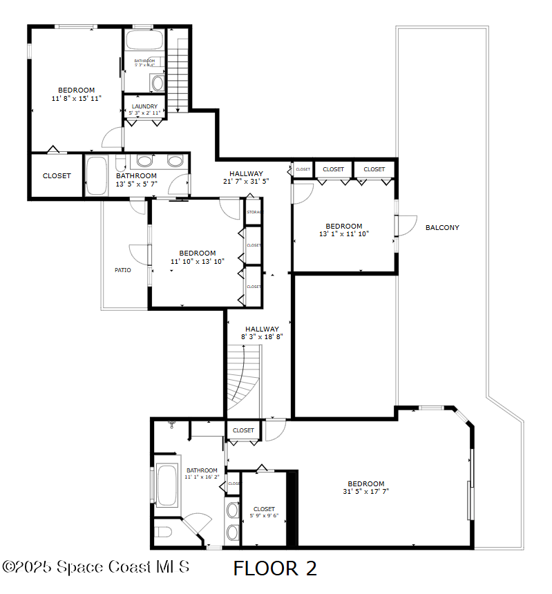 Satellite Beach, Florida, 32937, United States, 5 Bedrooms Bedrooms, ,5 BathroomsBathrooms,Residential,Active,1770170