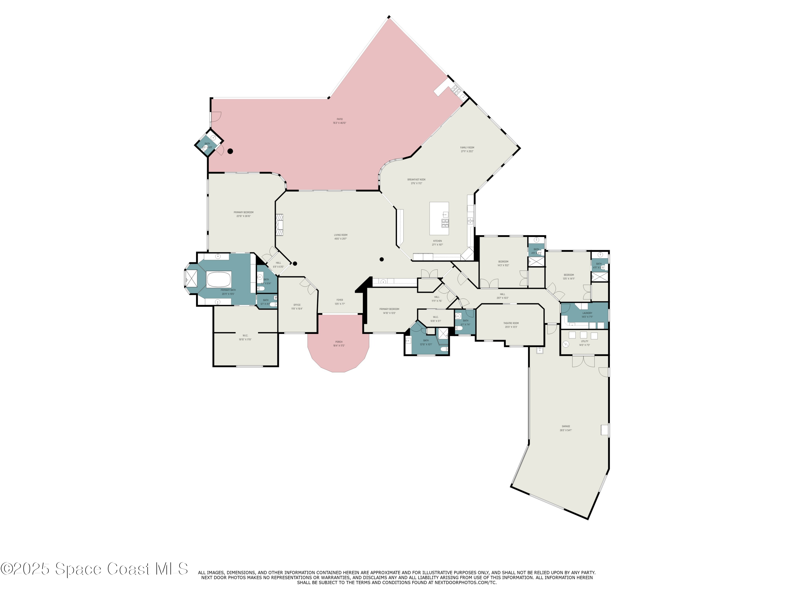 Melbourne, Florida, 32940, United States, 6 Bedrooms Bedrooms, ,8 BathroomsBathrooms,Residential,Active,1912821