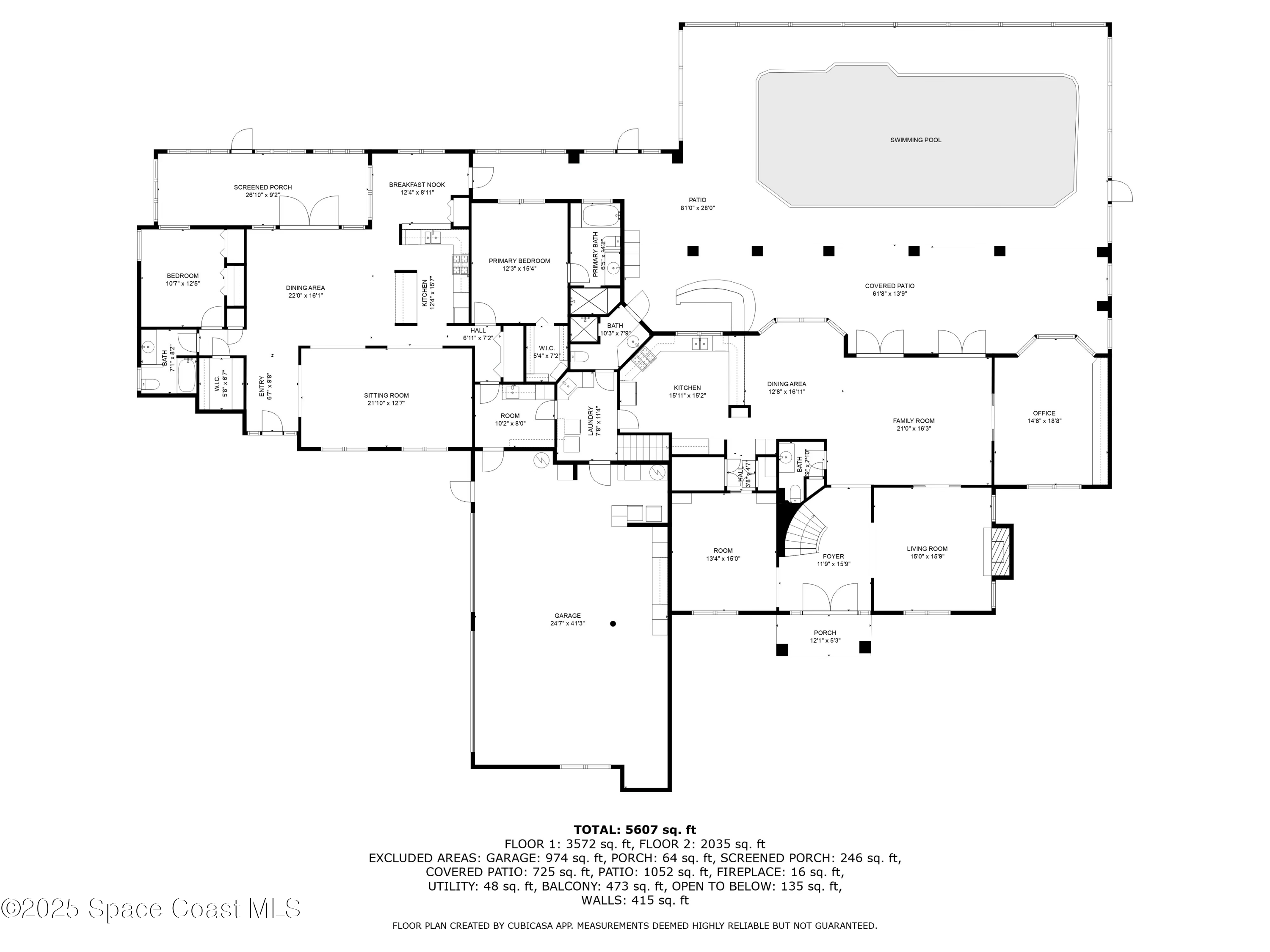 Melbourne, Florida, 32940, United States, 6 Bedrooms Bedrooms, ,6 BathroomsBathrooms,Residential,Active,1952604