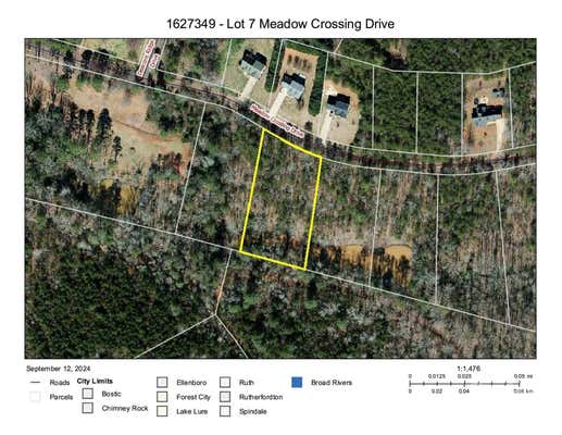 LOT 7 MEADOW CROSSING DRIVE, RUTHERFORDTON, NC 28139 - Image 1