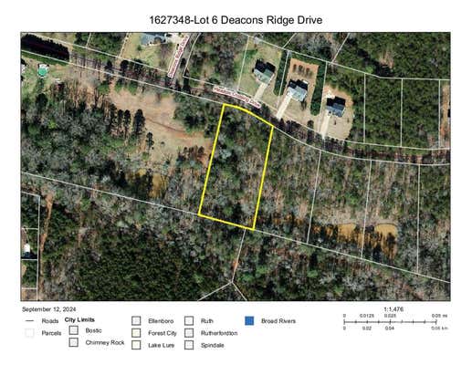 LOT 6 DEACONS DRIVE, RUTHERFORDTON, NC 28139 - Image 1