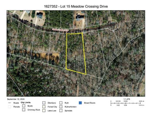 LOT 15 MEADOW CROSSING DRIVE, RUTHERFORDTON, NC 28139 - Image 1