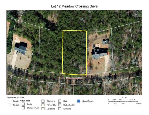 LOT 12 MEADOW CROSSING DRIVE, RUTHERFORDTON, NC 28139 - Image 1