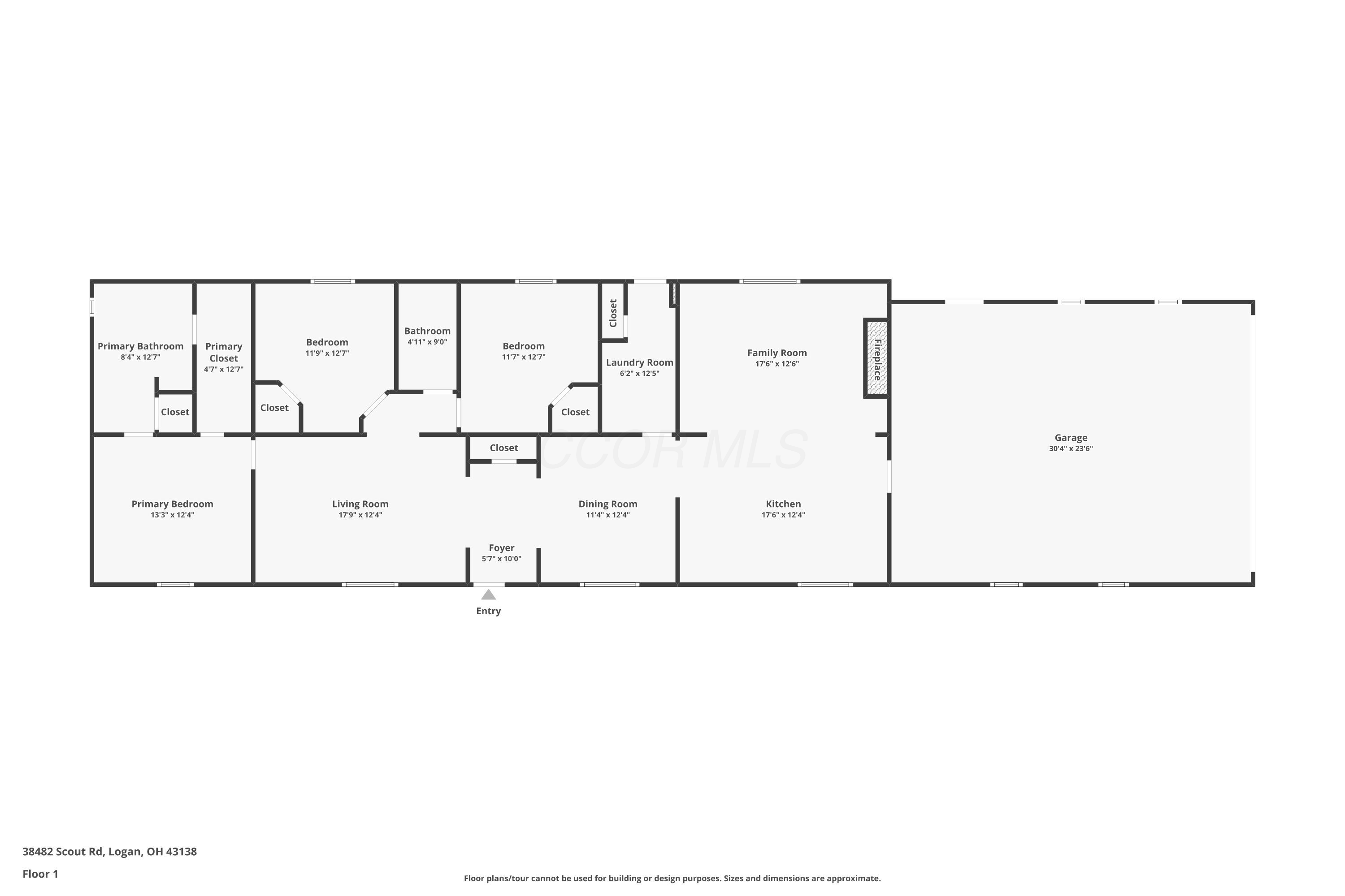 Logan, Ohio, 43138, United States, 3 Bedrooms Bedrooms, ,2 BathroomsBathrooms,Residential,Active,1990660