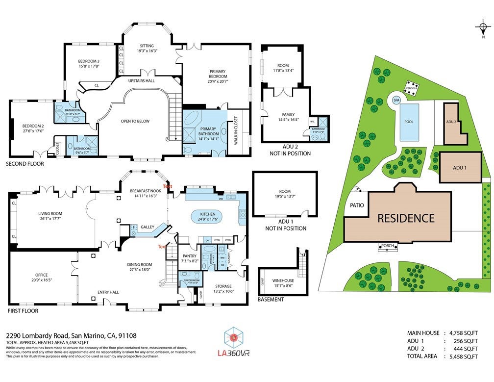 San Marino, California, 91108, United States, 5 Bedrooms Bedrooms, ,6 BathroomsBathrooms,Residential,Active,1905042