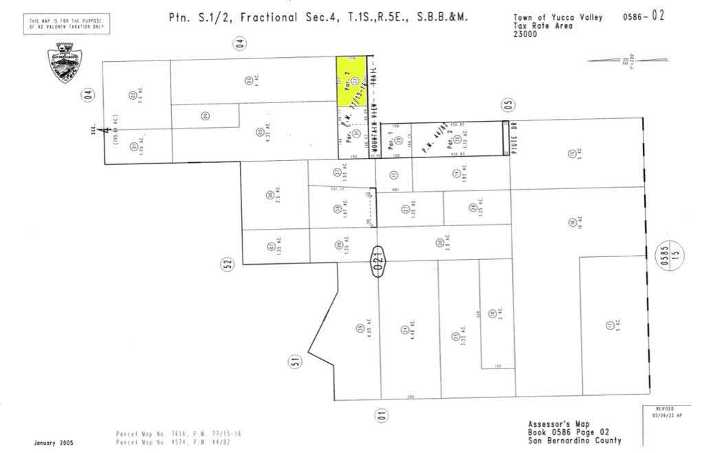 0 MOUNTAIN VIEW TRAIL, YUCCA VALLEY, CA 92284, photo 1