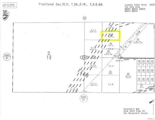 0 HAYNES RD, LUCERNE VALLEY, CA 92356 - Image 1