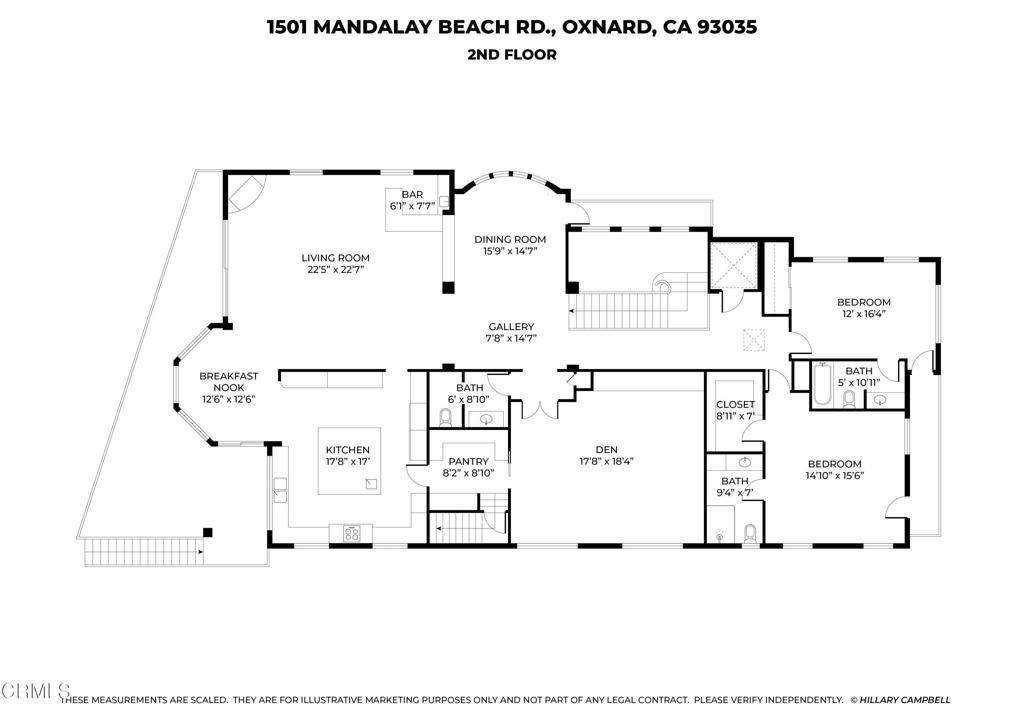Oxnard, California, 93035, United States, 5 Bedrooms Bedrooms, ,6 BathroomsBathrooms,Residential,Contingent,1973330