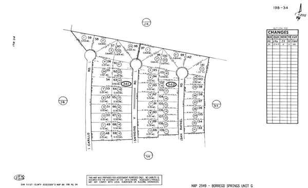 0 CARILLO ROAD, BORREGO SPRINGS, CA 92004 - Image 1