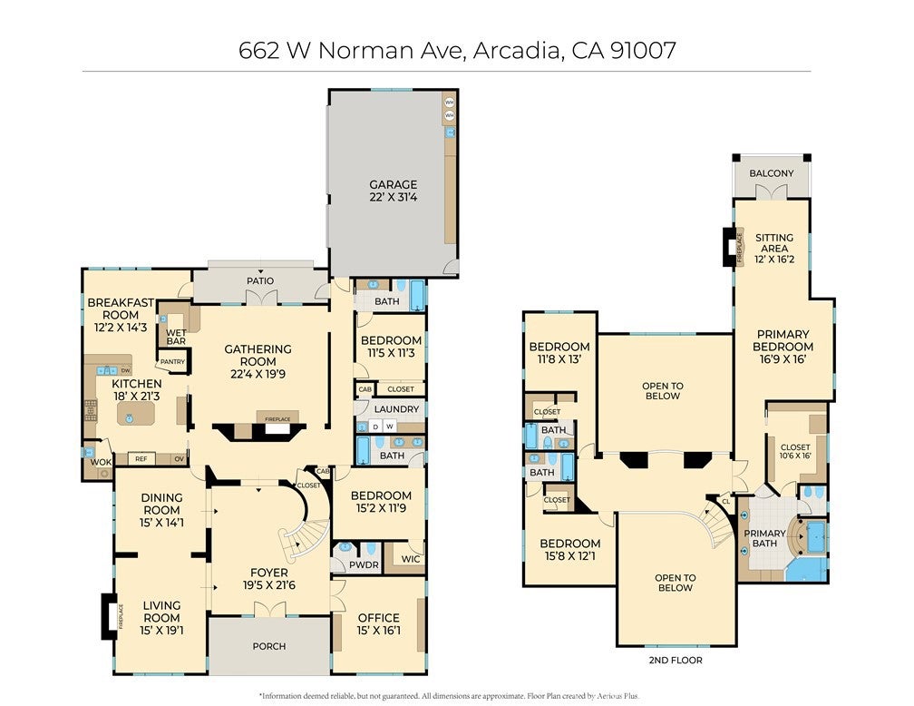 Arcadia, California, 91007, United States, 5 Bedrooms Bedrooms, ,6 BathroomsBathrooms,Residential,Active,1964469