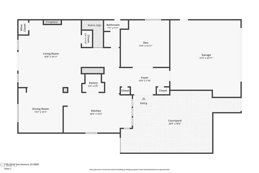 Ventura, California, 93001, United States, 3 Bedrooms Bedrooms, ,4 BathroomsBathrooms,Residential,Active,1756327
