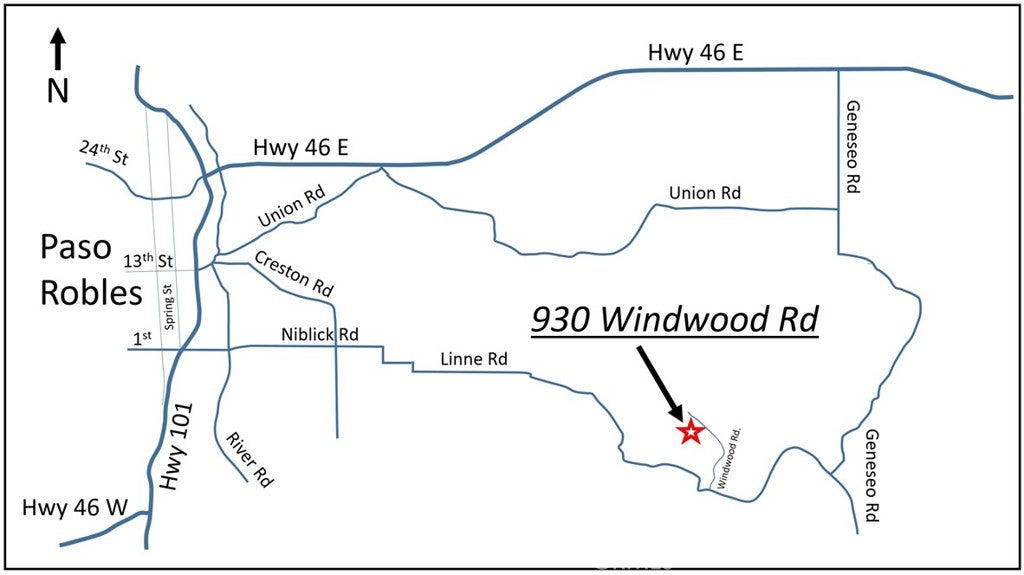 Paso Robles, California, 93446, United States, 2 Bedrooms Bedrooms, ,1 BathroomBathrooms,Residential,Active,1771479