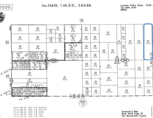 0 BAUER RD DRIVE, LUCERNE VALLEY, CA 91730 - Image 1