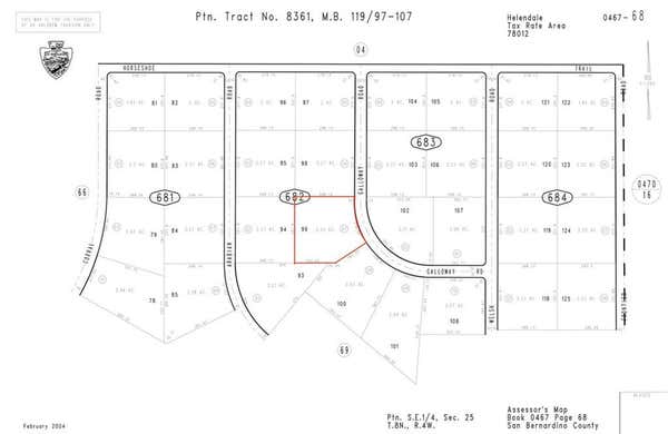 0 GALLOWAY ROAD, HELENDALE, CA 92342 - Image 1