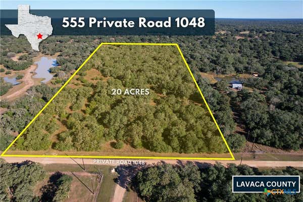 555 PRIVATE ROAD 1048, HALLETTSVILLE, TX 77964 - Image 1