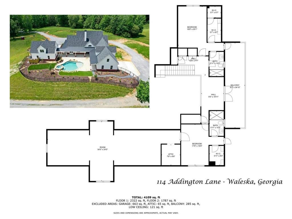 Waleska, Georgia, 30183, United States, ,5 BathroomsBathrooms,Residential,Active,1704235