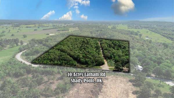 TBD LATHAM SCHOOL ROAD, SHADY POINT, OK 74956 - Image 1