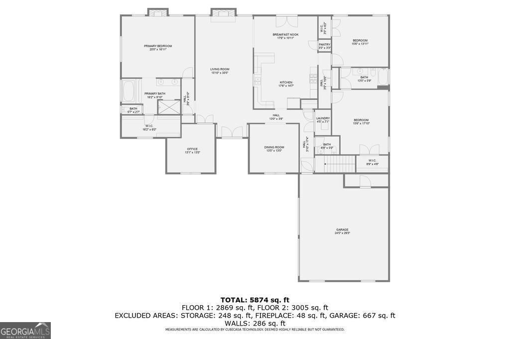 Powder Springs, Georgia, 30127, United States, 6 Bedrooms Bedrooms, ,5 BathroomsBathrooms,Residential,Active,1863262