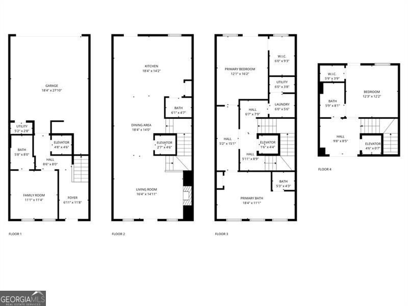 Atlanta, Georgia, 30308, United States, 3 Bedrooms Bedrooms, ,4 BathroomsBathrooms,Residential,Active,1969678