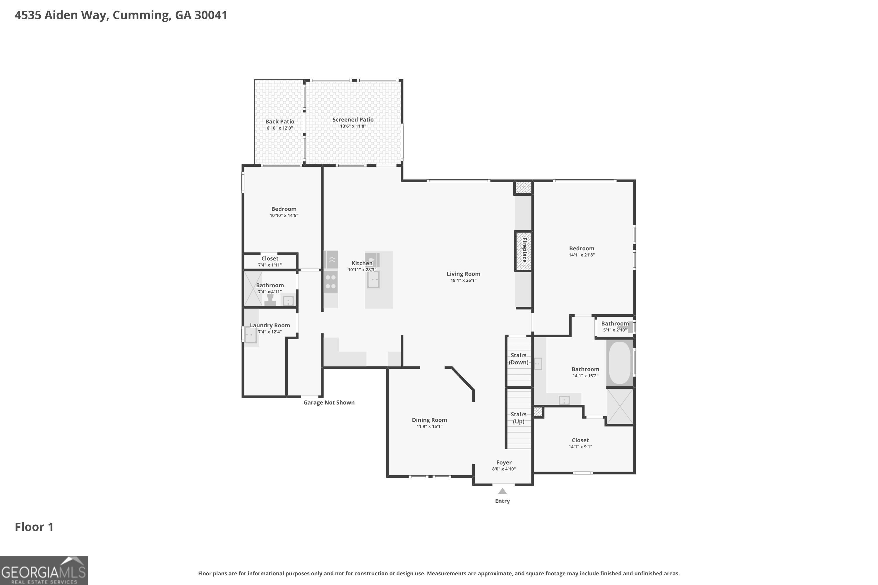 Cumming, Georgia, 30041, United States, 4 Bedrooms Bedrooms, ,4 BathroomsBathrooms,Residential,Active,2045608