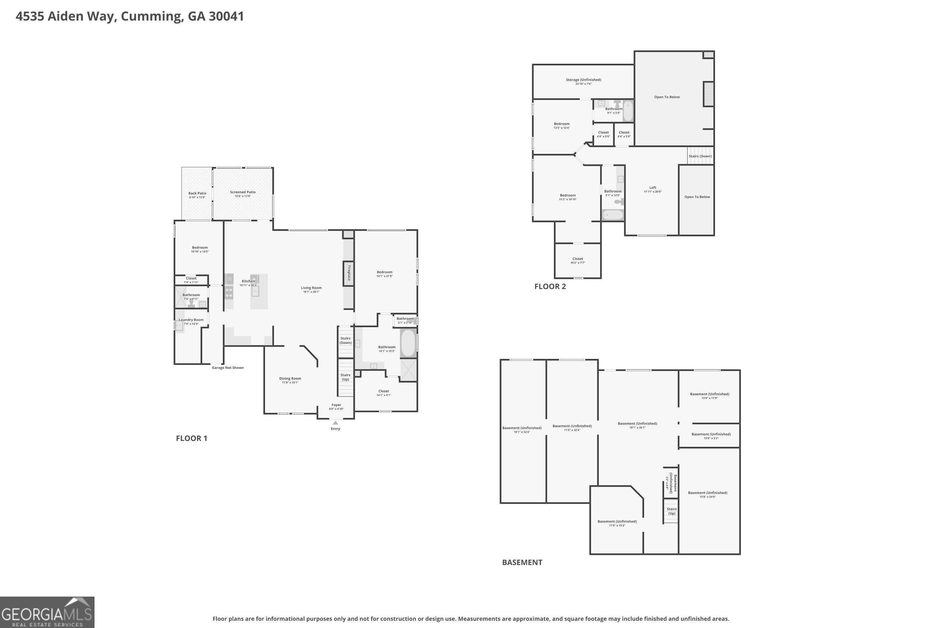 Cumming, Georgia, 30041, United States, 4 Bedrooms Bedrooms, ,4 BathroomsBathrooms,Residential,Active,2045608