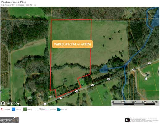 PARCEL #1 HIGHWAY 109 # 23.4 ACRES, MEANSVILLE, GA 30256 - Image 1