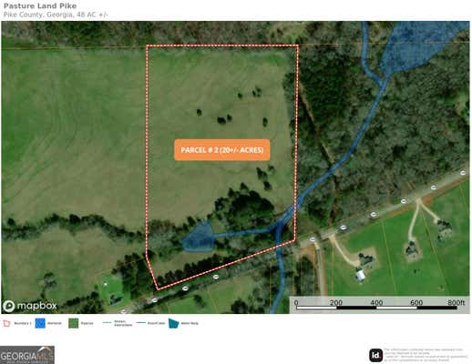 PARCEL #2 HIGHWAY 109 # 20 ACRES, MEANSVILLE, GA 30256 - Image 1