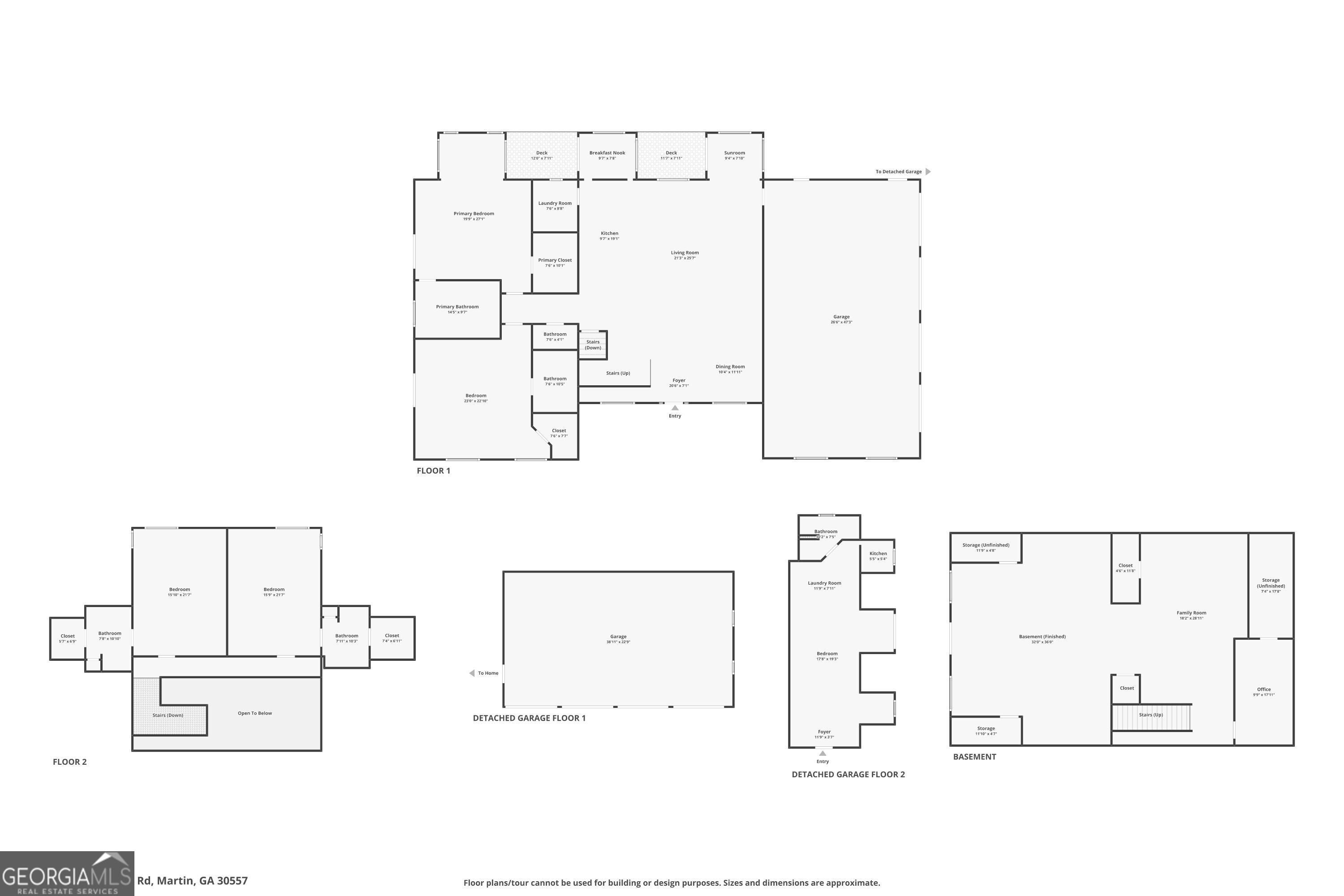 Martin, Georgia, 30557, United States, 6 Bedrooms Bedrooms, ,5 BathroomsBathrooms,Residential,Active,1964253
