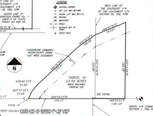 LOT 1A RACHAEL FAIRFAX DRIVE, LANSING, MI 48906 - Image 1