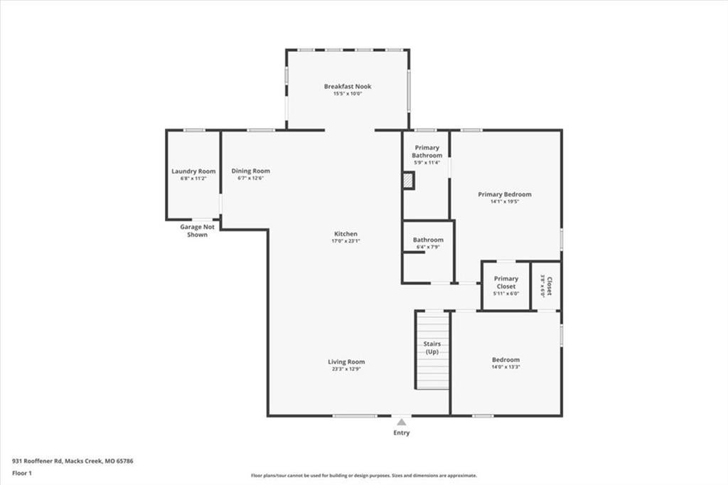Macks Creek, Missouri, 65786, United States, 3 Bedrooms Bedrooms, ,3 BathroomsBathrooms,Residential,Active,1893234