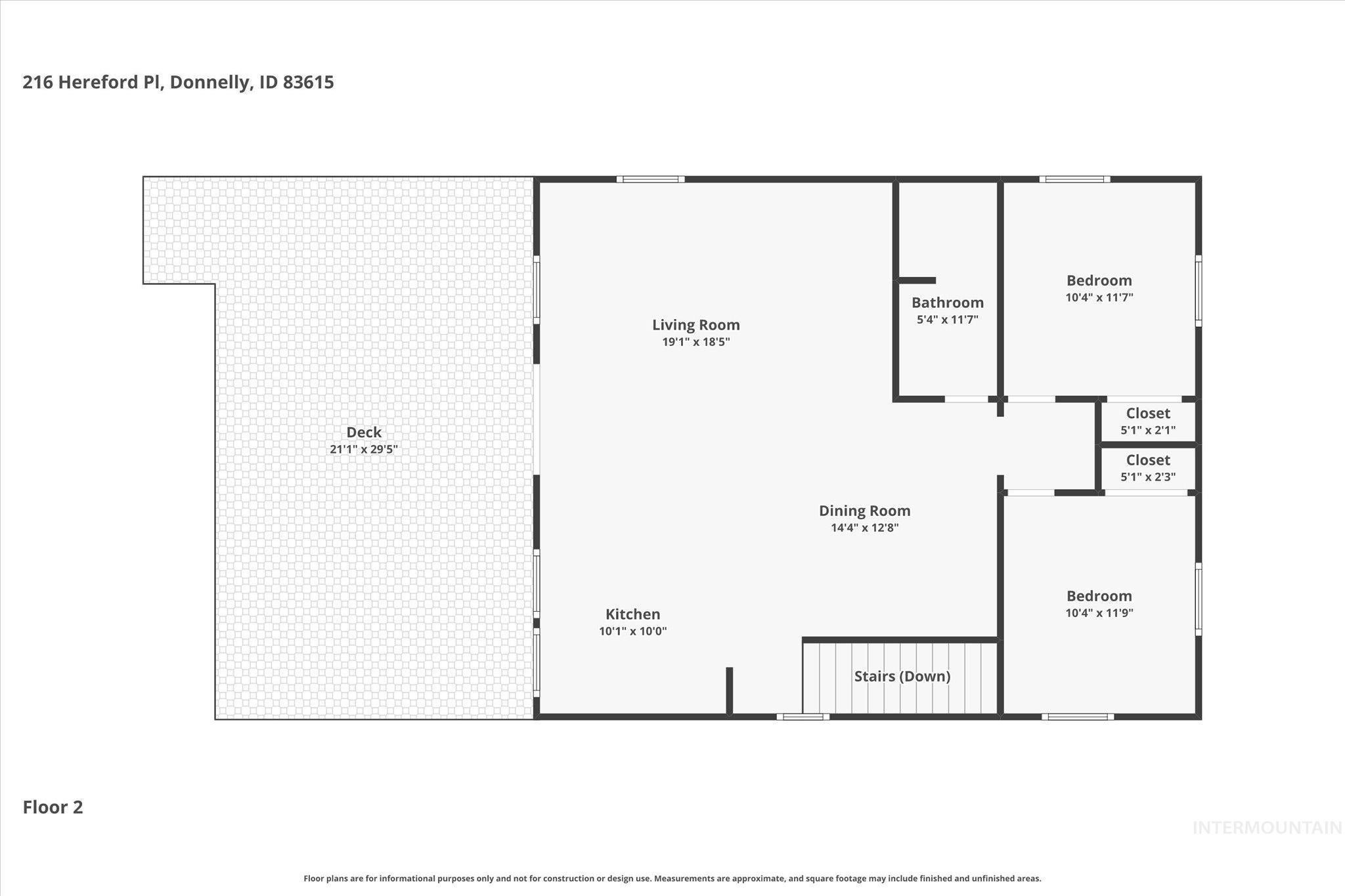 Donnelly, Idaho, 83615, United States, 4 Bedrooms Bedrooms, ,2 BathroomsBathrooms,Residential,Active,2044988