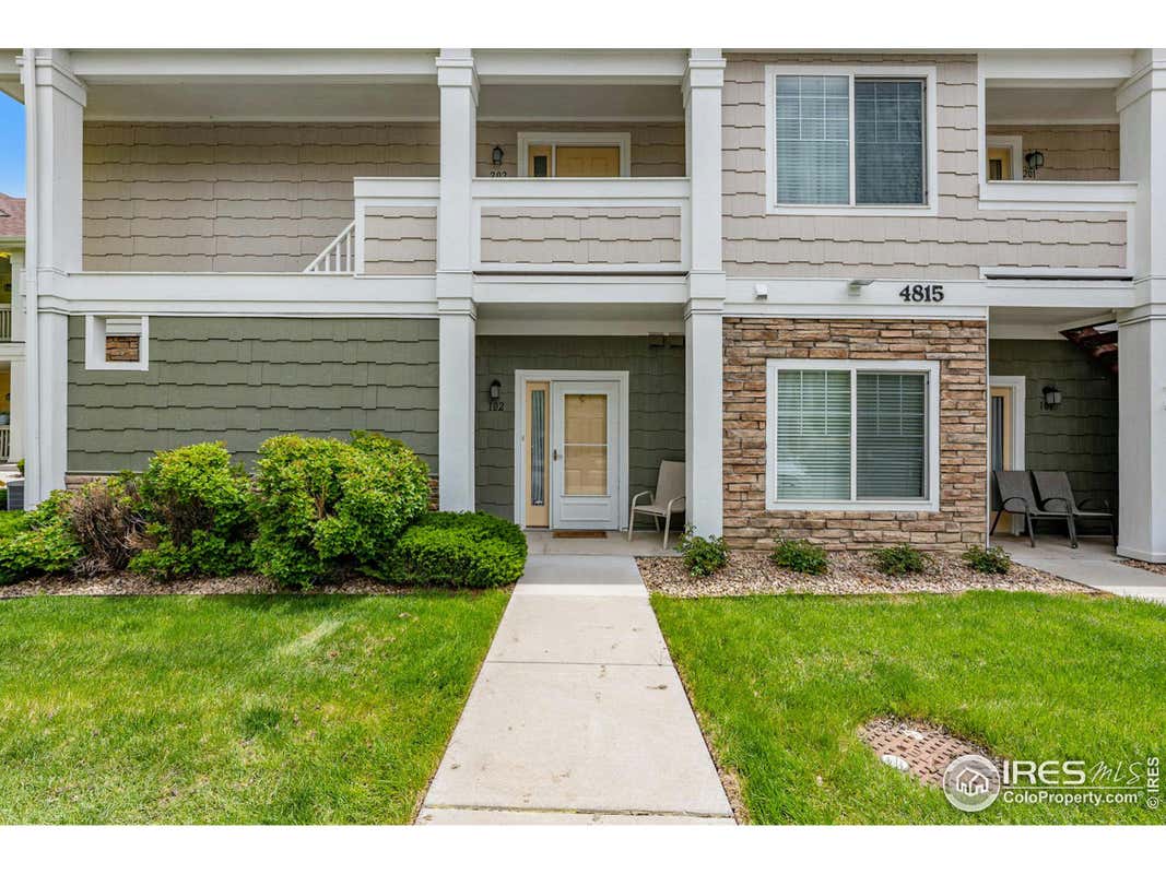 4815 HAHNS PEAK DR UNIT 102, LOVELAND, CO 80538, photo 1 of 28