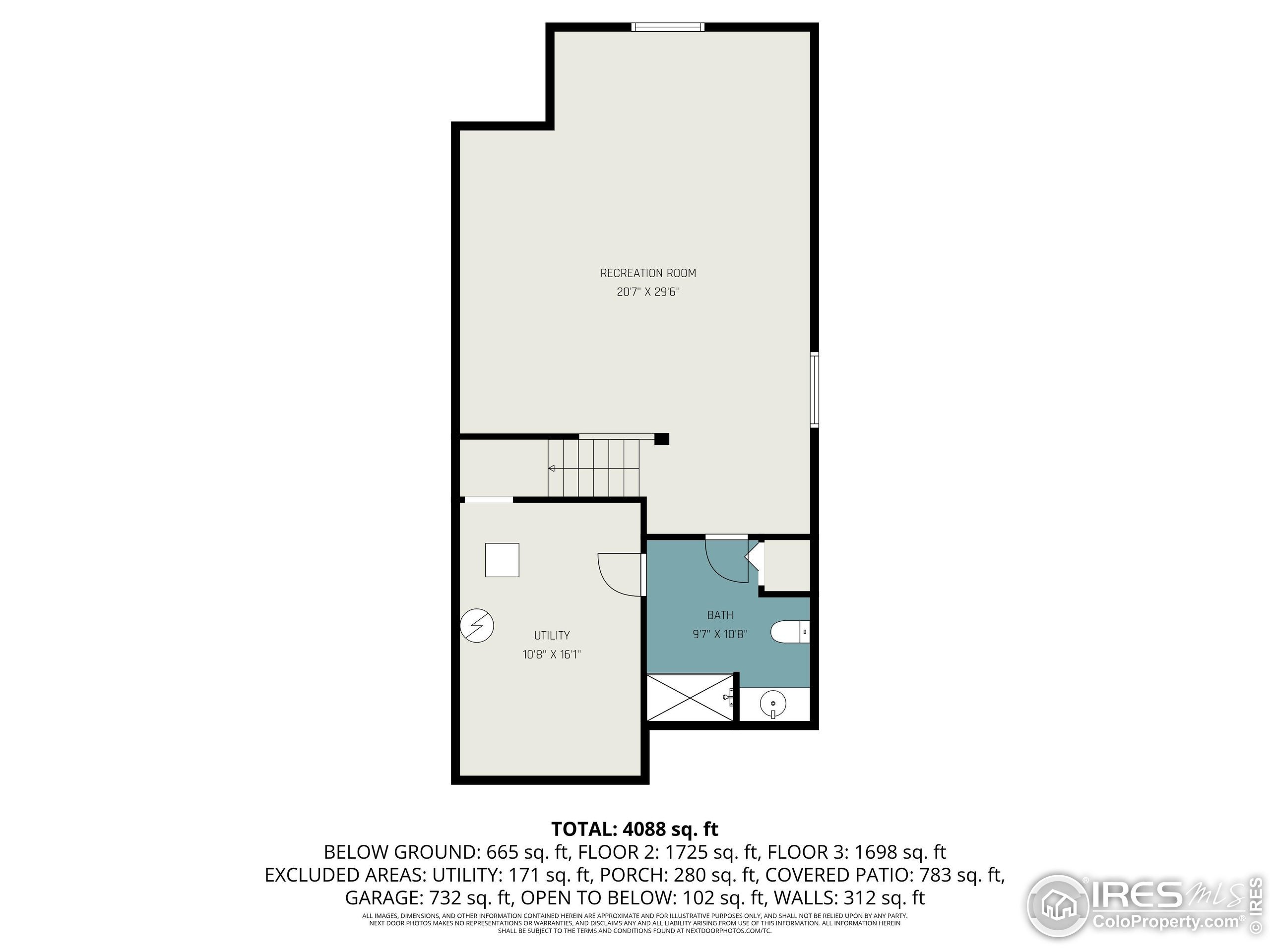 Arvada, Colorado, 80403, United States, 4 Bedrooms Bedrooms, ,5 BathroomsBathrooms,Residential,Active,1952032